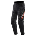 Textilné nohavice DAINESE Drake 2 Super Air čierno antracitovo červené fluo