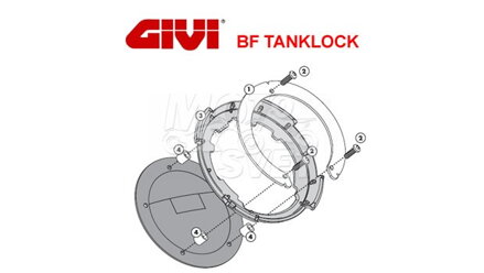 Tanklock GIVI BF63