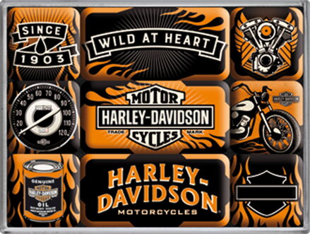 Magnetky Harley Davidson