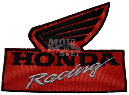 Nášivka HONDA Racing krídlo červené