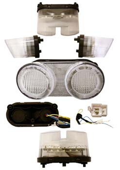 Zadné LED svetlá so smerovkami - YAMAHA YZF R1 2000-2001