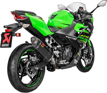 Výfuk AKRAPOVIČ Slip-On pre KAWASAKI NINJA 400, Z 400, S-K4SO6-APC