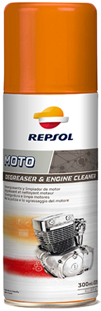 REPSOL Moto Degreaser and Engine cleaner Spray 400 ml