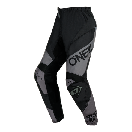 Nohavice ONEAL Element Racewear čierno sivé 