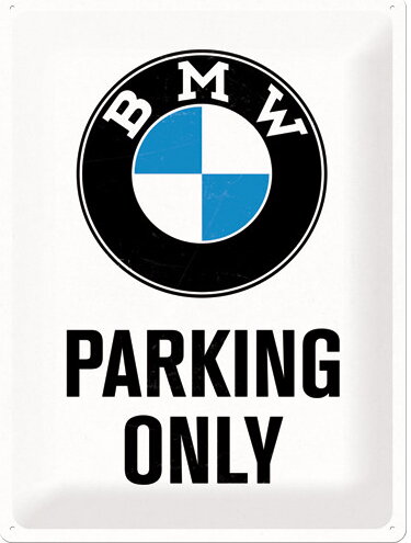 Parkovacia tabuľka BMW Parking Only 200x300mm