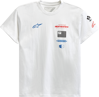 Tričko ALPINESTARS H-Block biele 