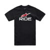 Tričko ALPINESTARS Ride 4.0 CSF čierno bielo červené