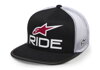 Šiltovka ALPINESTARS Ride 4.0 Trucker čierno bielo červená