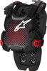Chránič hrude ALPINESTARS A1 Pro sivo čierno červený