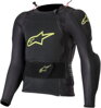 Detský celotelový chránič ALPINESTARS Bionic Plus čierno žltý fluo