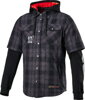 Košeľa ALPINESTARS Tartan čierno sivá 