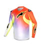 Dres ALPINESTARS Racer Lucent bielo červeno žltý detský 