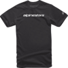 Tričko ALPINESTARS Linear čierno sivé