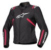 Bunda ALPINESTARS Stella T-SPS V2 WP čierno bielo rúžová