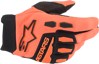 Rukavice ALPINESTARS Full Bore oranžovo čierne detské 