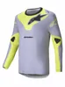 Dres ALPINESTARS Racer Veil sivo žltý 