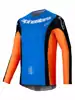 Dres ALPINESTARS Techstar Melt oranžovo modrý 