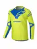 Dres ALPINESTARS Racer Veil žlto modrý detský 
