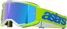 Okuliare ALPINESTARS Vision 5 Blaze žlto fluo modré zrkadlové sklíčko modré