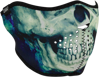 Neoprénová polovičná maska ZAN PAINT SKULL