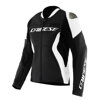 Dámska kožená bunda DAINESE Racing 5 čierno biela
