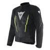 Textilná bunda DAINESE Herosphere čierno bielo žltá fluo