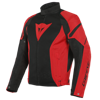 Textilná bunda DAINESE Air Crono 2 Tex čierno lávovo-červená