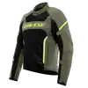 Textilná bunda DAINESE Air Frame 3 zeleno čierno fluo žltá