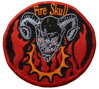 Nášivka Fire Skull III