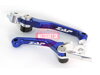 ZAP sada výklopných páčok HUSQVARNA TC 65/85 2014- modré
