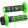 Rukoväte ODI Emig V2 Lock-On 4T čierno zelené