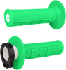 Rukoväte ODI V2 Lock-On Half Waffle zelené fluo