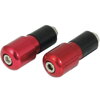 BIKE IT Slim ukončenia riadítok červené 18 mm