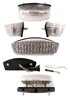 Zadné LED svetlá so smerovkami - DUCATI MONSTER 900 1994-2007