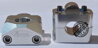 ACCEL zvýšenie riadidiel na priemer 28,6 mm, výška 20 mm strieborné