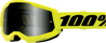Okuliare 100 PERCENT Strata 2 Sand žlté fluo tmavé dymové sklíčko