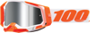 Okuliare 100 PERCENT Racecraft 2 Orange strieborné zrkadlové sklíčko