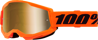Okuliare 100 PERCENT Strata 2 Neon oranžové zlaté zrkadlové sklíčko