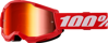 Okuliare 100 PERCENT Strata 2 Red červené zrkadlové sklíčko