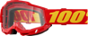 Okuliare 100 PERCENT Accuri 2 OTG červené číre sklíčko