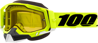 Okuliare 100 PERCENT Racecraft 2 Snowmobile Fluo Yellow snežné žlté sklíčko