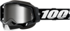Okuliare 100 PERCENT Racecraft 2 Snowmobile Black strieborné zrkadlové sklíčko