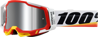 Okuliare 100 PERCENT Racecraft 2 Arsham Red strieborné zrkadlové sklíčko