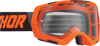 Okuliare THOR Regiment čierno oranžové fluo čírim sklíčkom 