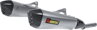 Výfuky AKRAPOVIČ Slip-On pre BMW K 1600 GTL, S-B16SO4-HZAAT
