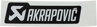 Nálepka AKRAPOVIČ 135 x 40 mm, P-HST4ALMONO