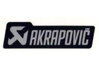 Nálepka AKRAPOVIČ 120 x 35 mm, P-HST19AL