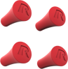 RAM MOUNTS Náhradné gumové koncovky pre držiak X-Grip, 4 ks červené