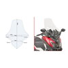 Plexi GIVI pre SYM JOIRIDE 300 22-24 / JOYMAX Z 300 19-20 Z+ 300 21-24  CRUISYM 300 17-24 7056DT