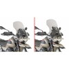 Plexi GIVI pre PLEXI MOTO GUZZI V85 TT (24), číre D8209ST